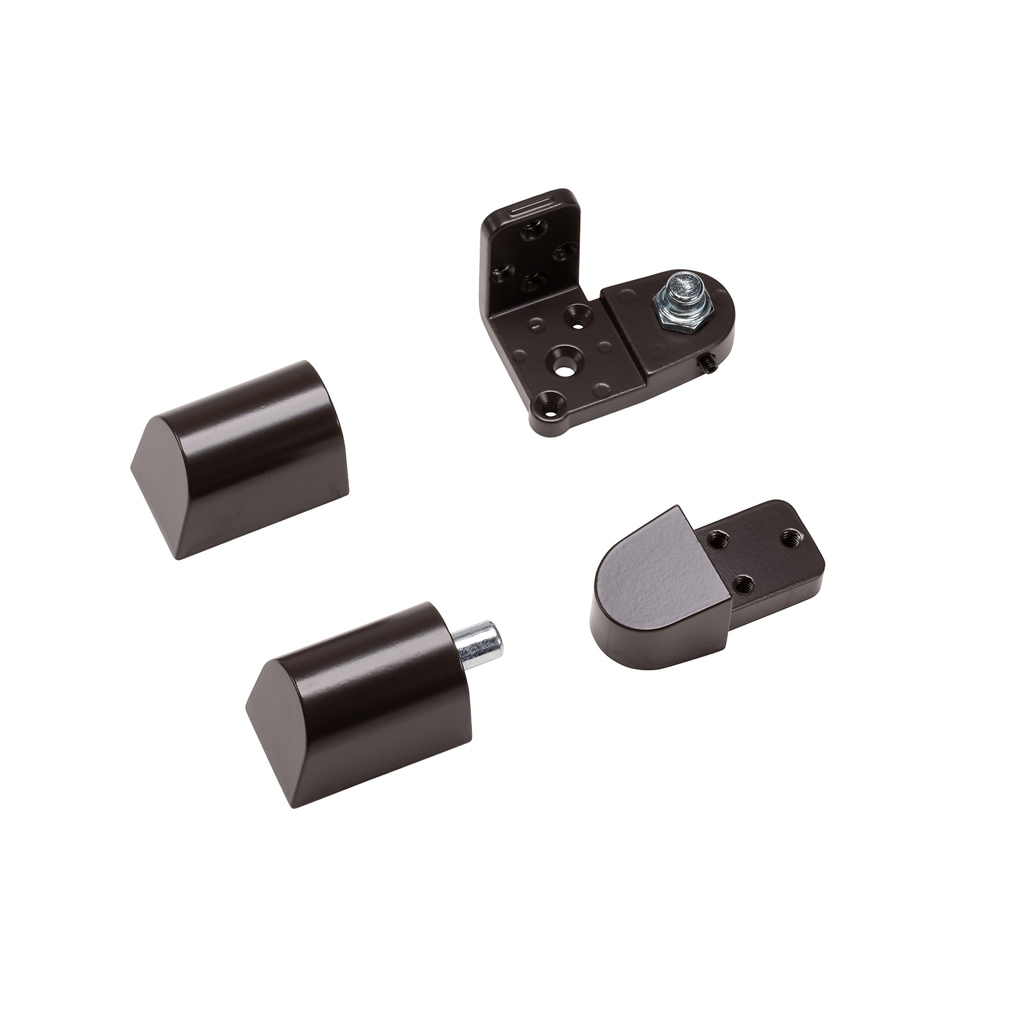 Global Door Controls Pitco Style Offset Door Pivot Hinge Set — 3/4in. Duronodic, Right Hand, Model# TH1114KM-RH-DU